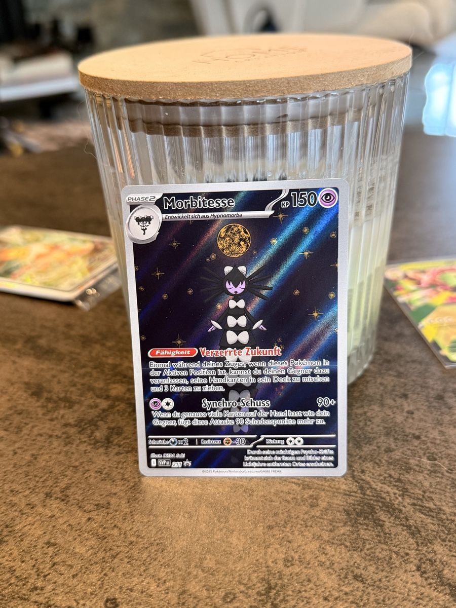 Pokémon Sammelbilder & Trading cards: Morbitesse Promo 211 – Neu (gemäss Beschreibung) aus Binz von Ladykatsumii