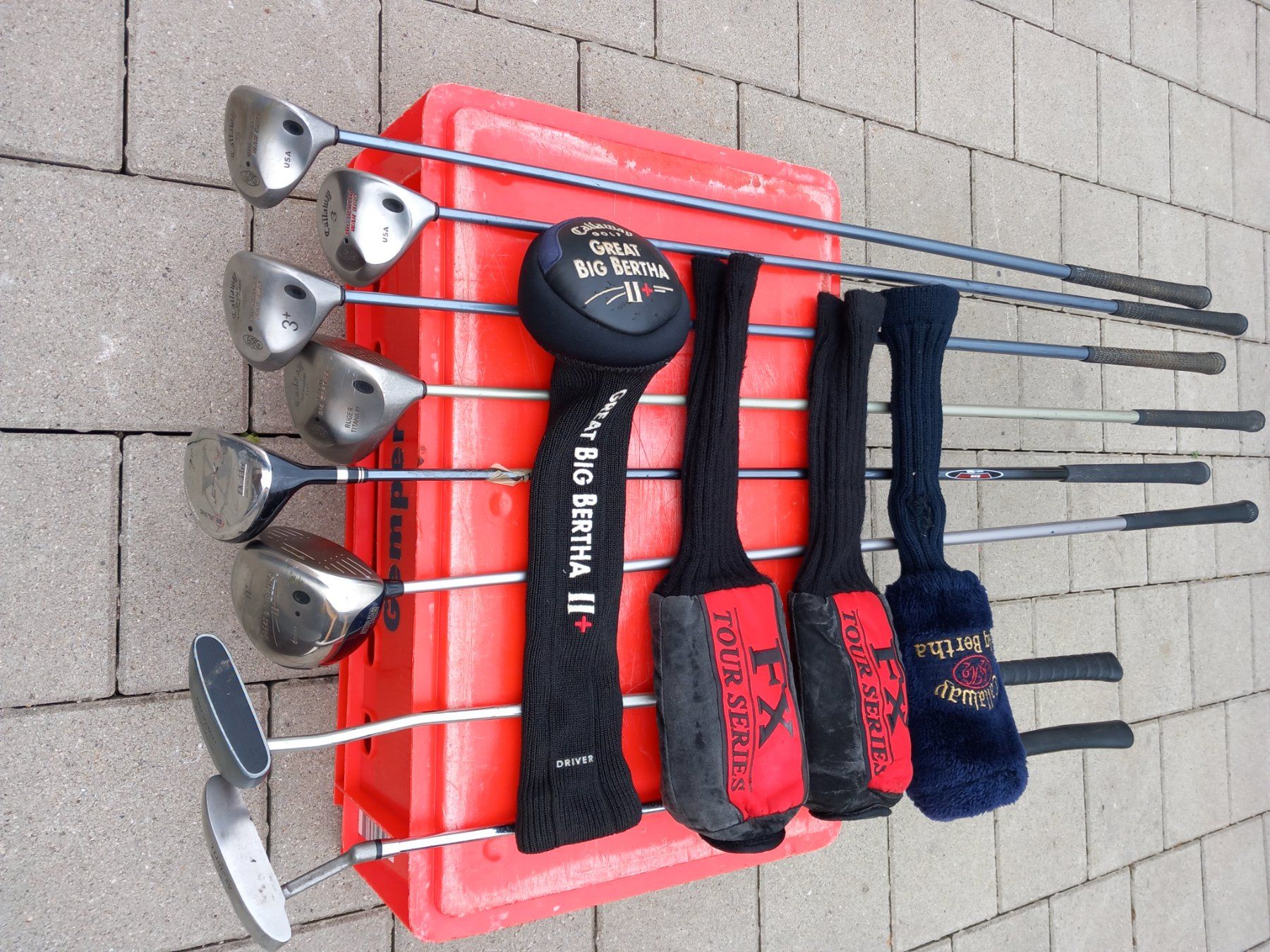 Callaway Schläger & Sets: Golfschläger Komplettset mit 8 Schlägern – Gebraucht aus Rheinau von  1