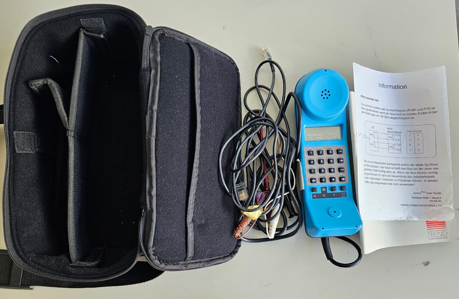 Telefoni: ISDN Testtelefon Trend Aurora Plus – Usato da Gümligen venduto da bea_cr2r