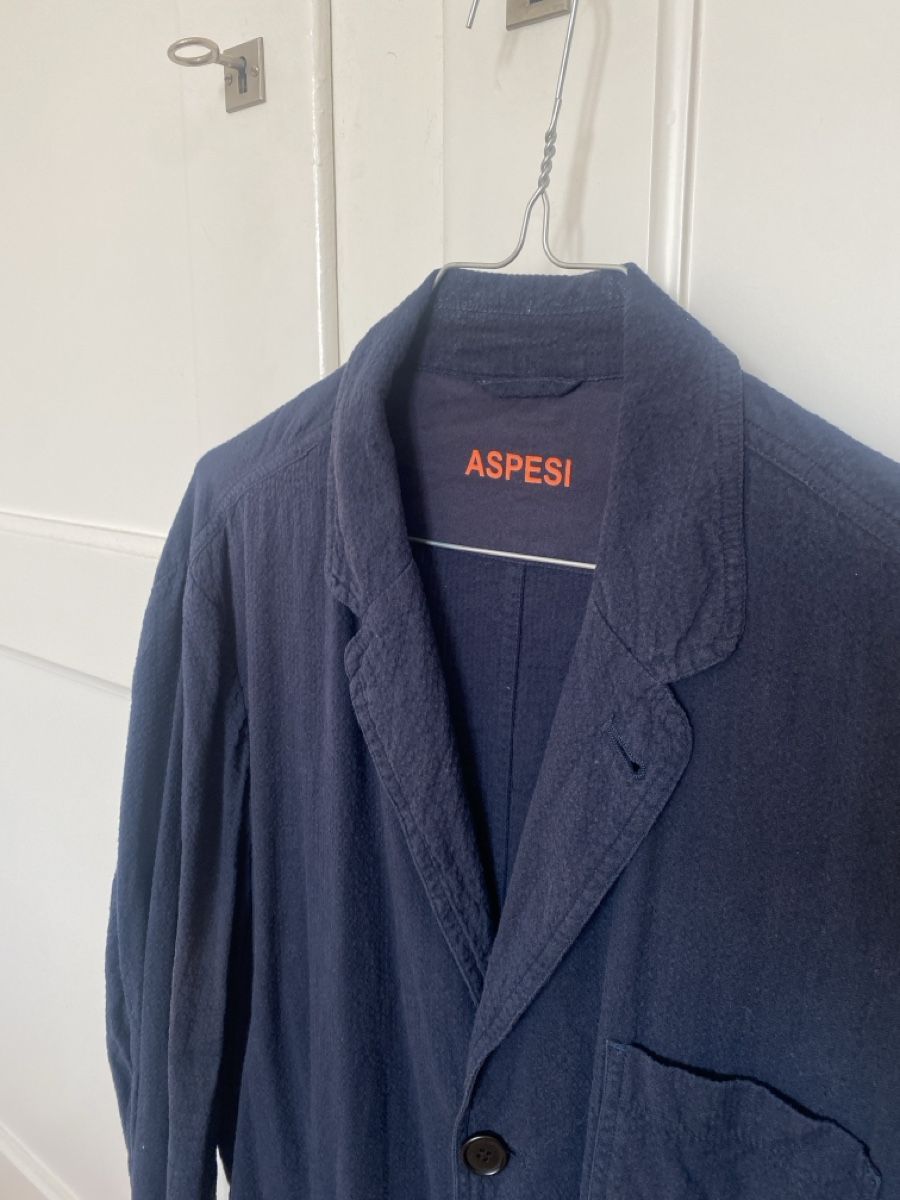 Aspesi Giacche: Aspesi Hemdjacke dunkelblau Größe L – Usato da Zürich venduto da leo_wxt7 1