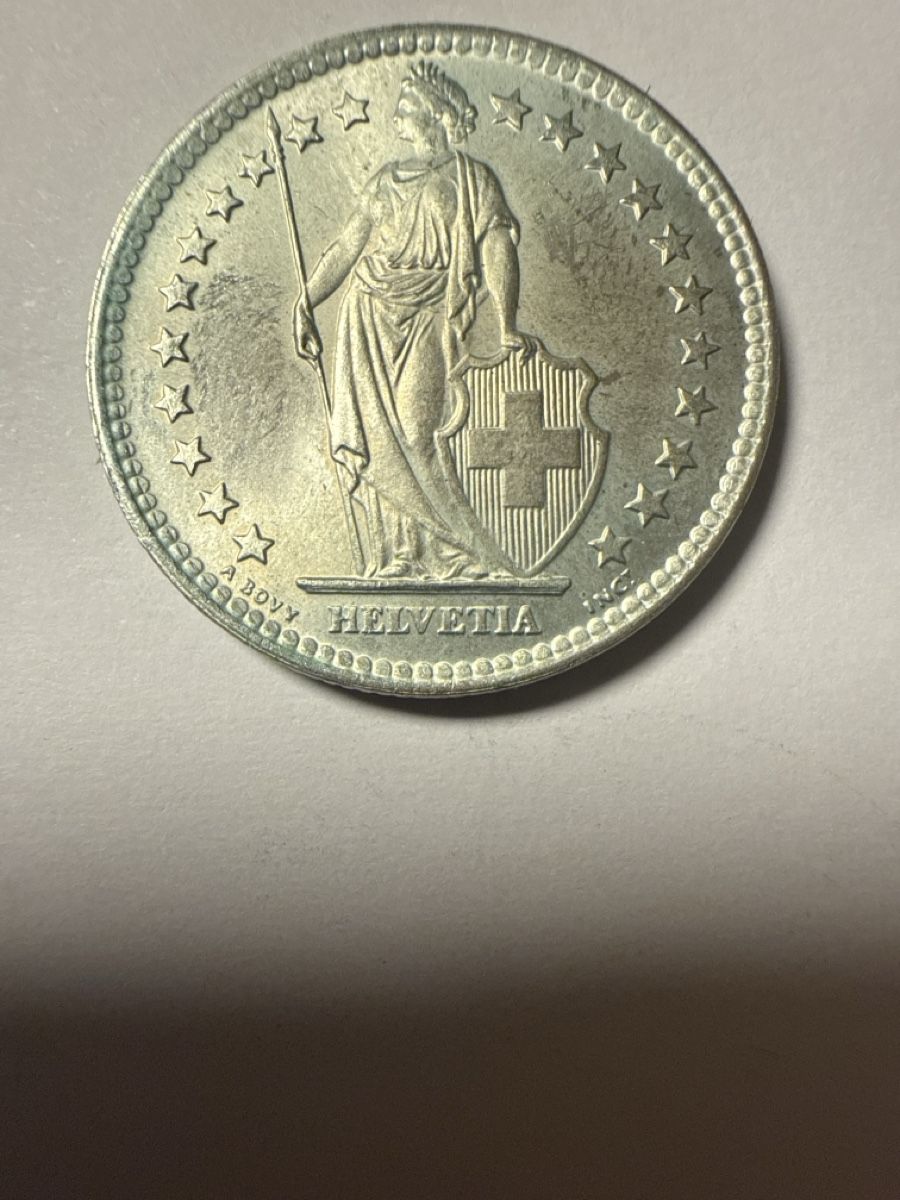 Alle Münzen: 2 Franken Silbermünze 1961 – Gebraucht aus Appenzell von Wumo74 1