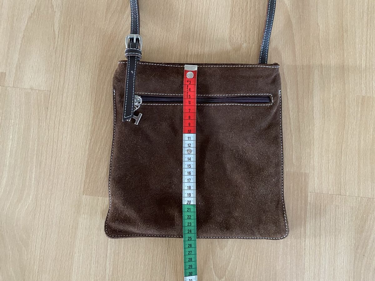 Borse da donna: Braune Wildledertasche, Umhängetasche – Nuovo (secondo la descrizione) da Buochs venduto da H16 9