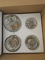 Schröpfglas Set mit Griffvertiefung 4 -teilig