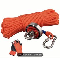 Magnetfischen Set Starker Magnet 102 KG.mit Zubehör !