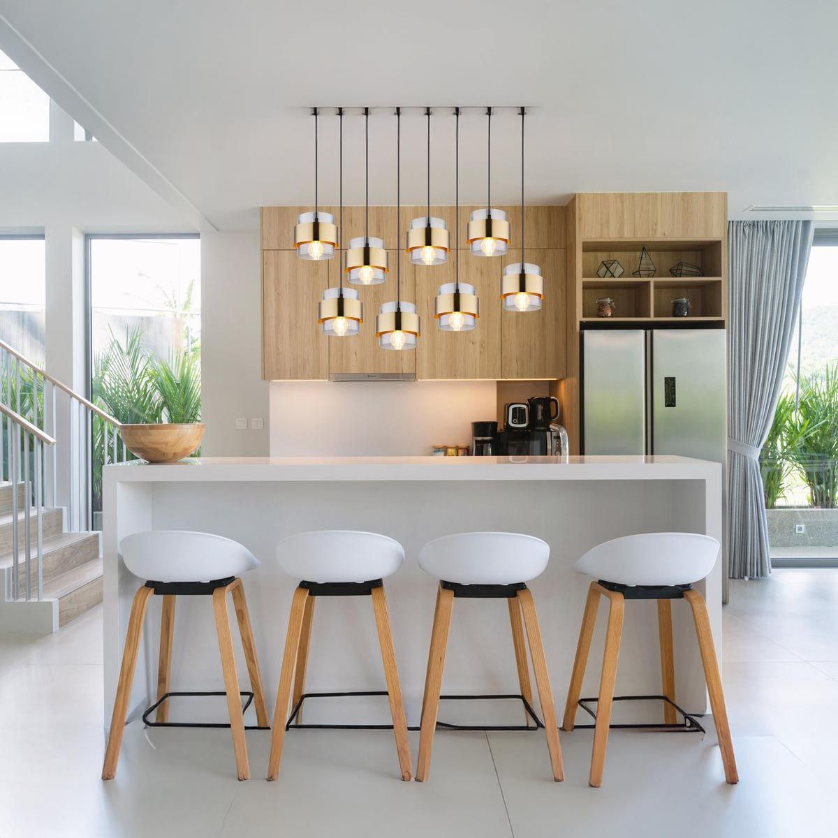 Lampadari & plafoniere: Pendelleuchte, Rund, 120 cm Höhe – Nuovo (secondo la descrizione) da Kreuzlingen venduto da Smart-Light 2