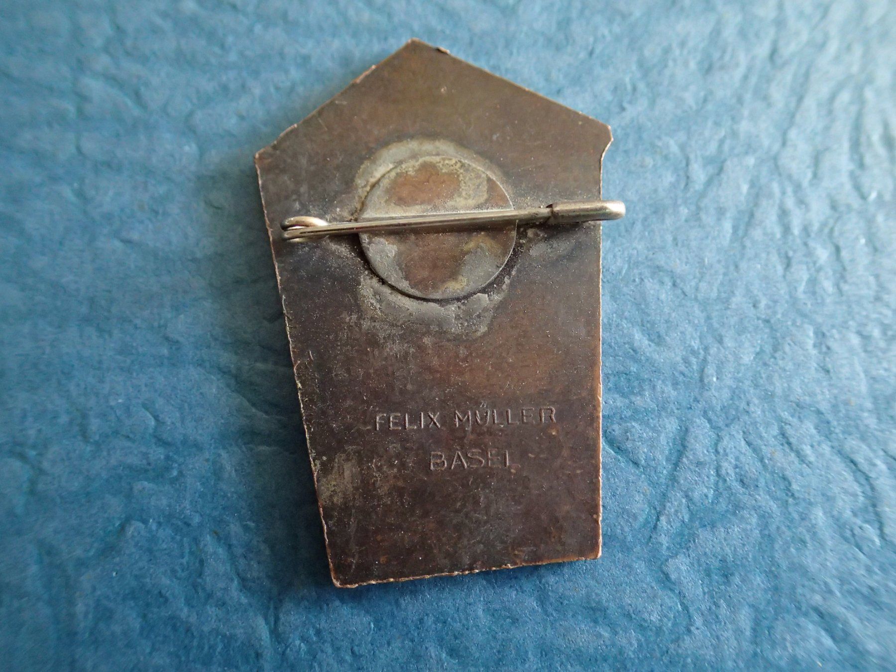 Basler Placchette & Badge: Blaggedde  1939 – Usato da Allschwil venduto da Salus17 1