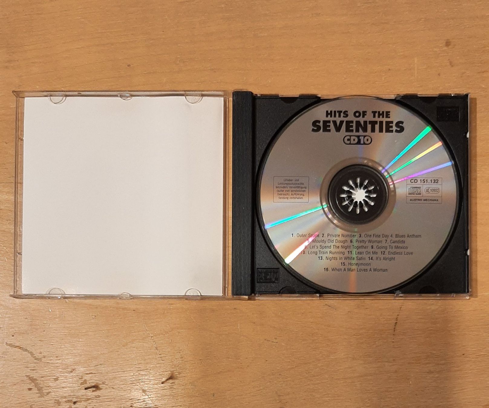 CDs: Hits Of The 70's CD10, Pop & Rock Compilation Sampler – Gebraucht aus Schönenberg TG von Gregordini 2