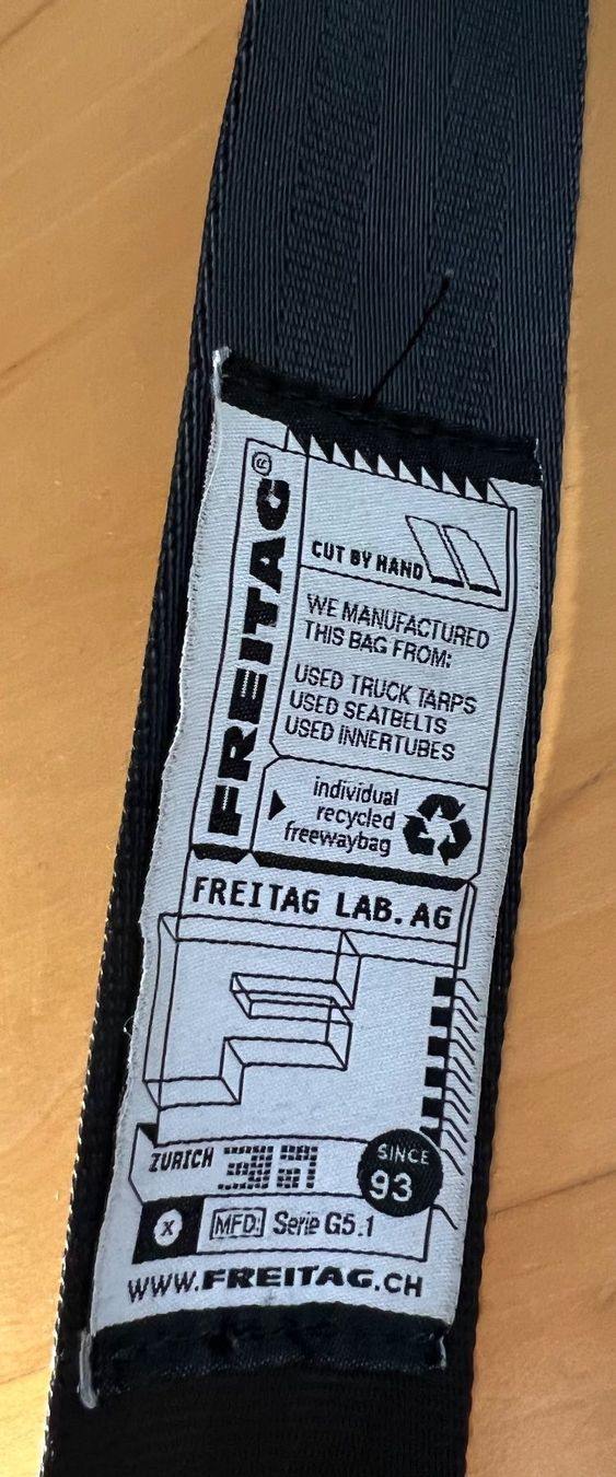 Freitag Borse: Freitag Tasche grün – Usato da Cham venduto da Tibner 2