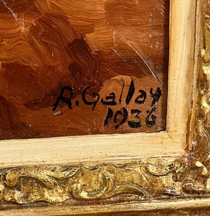 Robert Gallay (19071986) Landschafts Gemälde Kaufen auf Ricardo