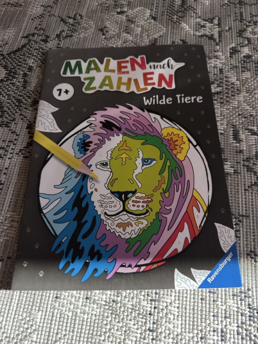 Neu „Malen nach Zahlen“ – Wilde Tiere Malen nach Zahlen! (Neu (gemäss