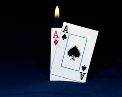 Poker Card Lighter / Pokerkarten-Feuerzeug
