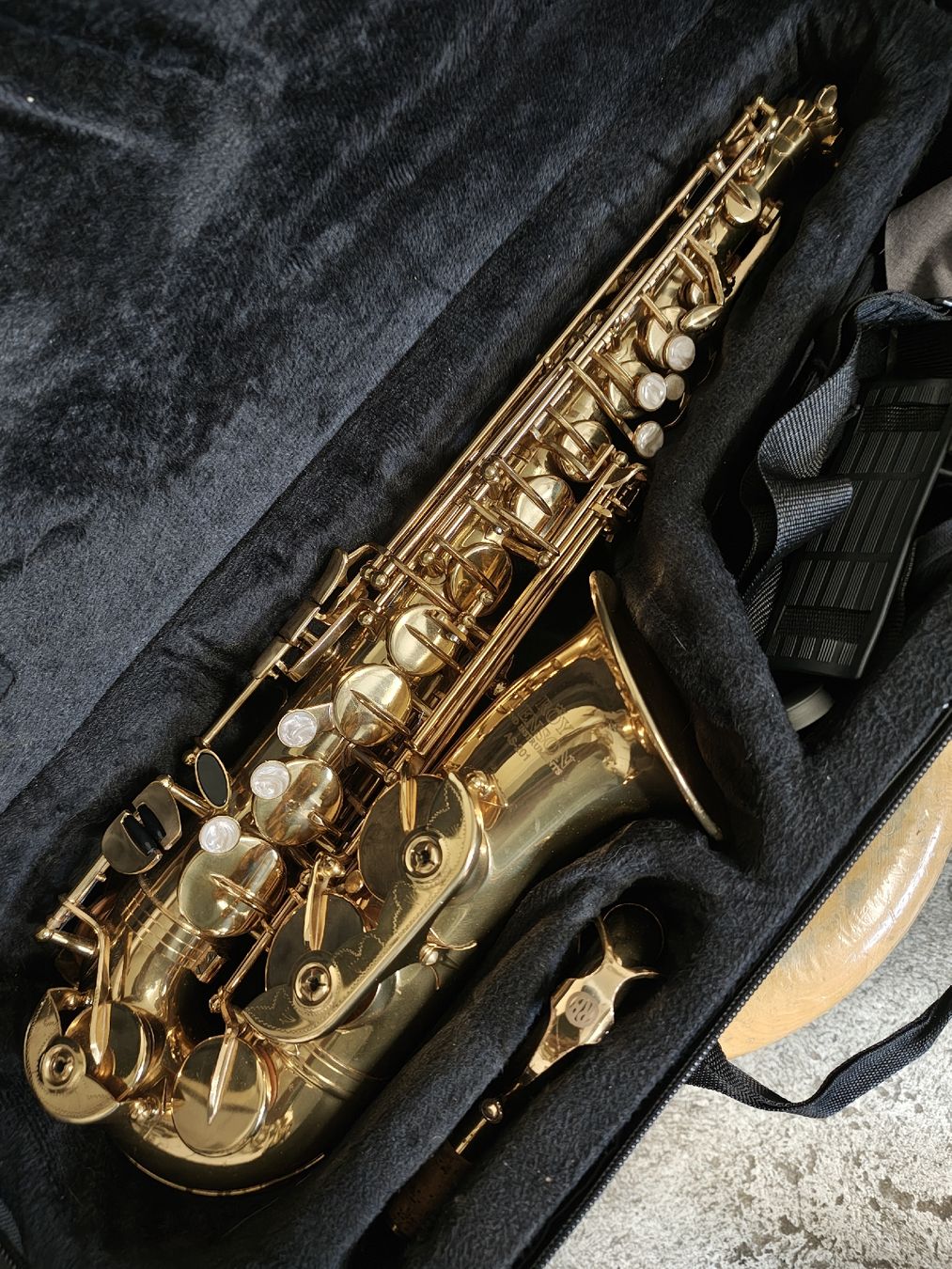 Strumenti musicali: Alto Saxophon Roy. Benson – Usato da Langenthal venduto da Saxophone23