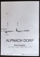 Übersichtsplan SBB Alpnach Dorf 2004