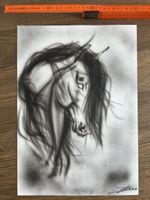 Pferdezeichnung Airbrush