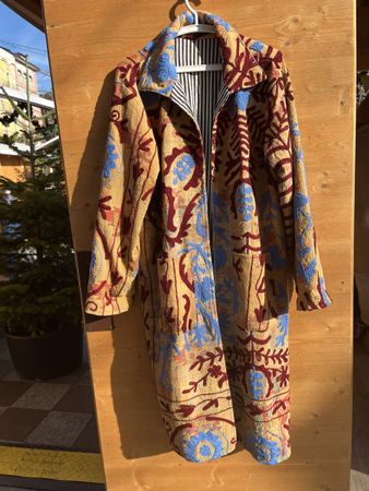 Long Bohemian Jacket – Handmade embroidered