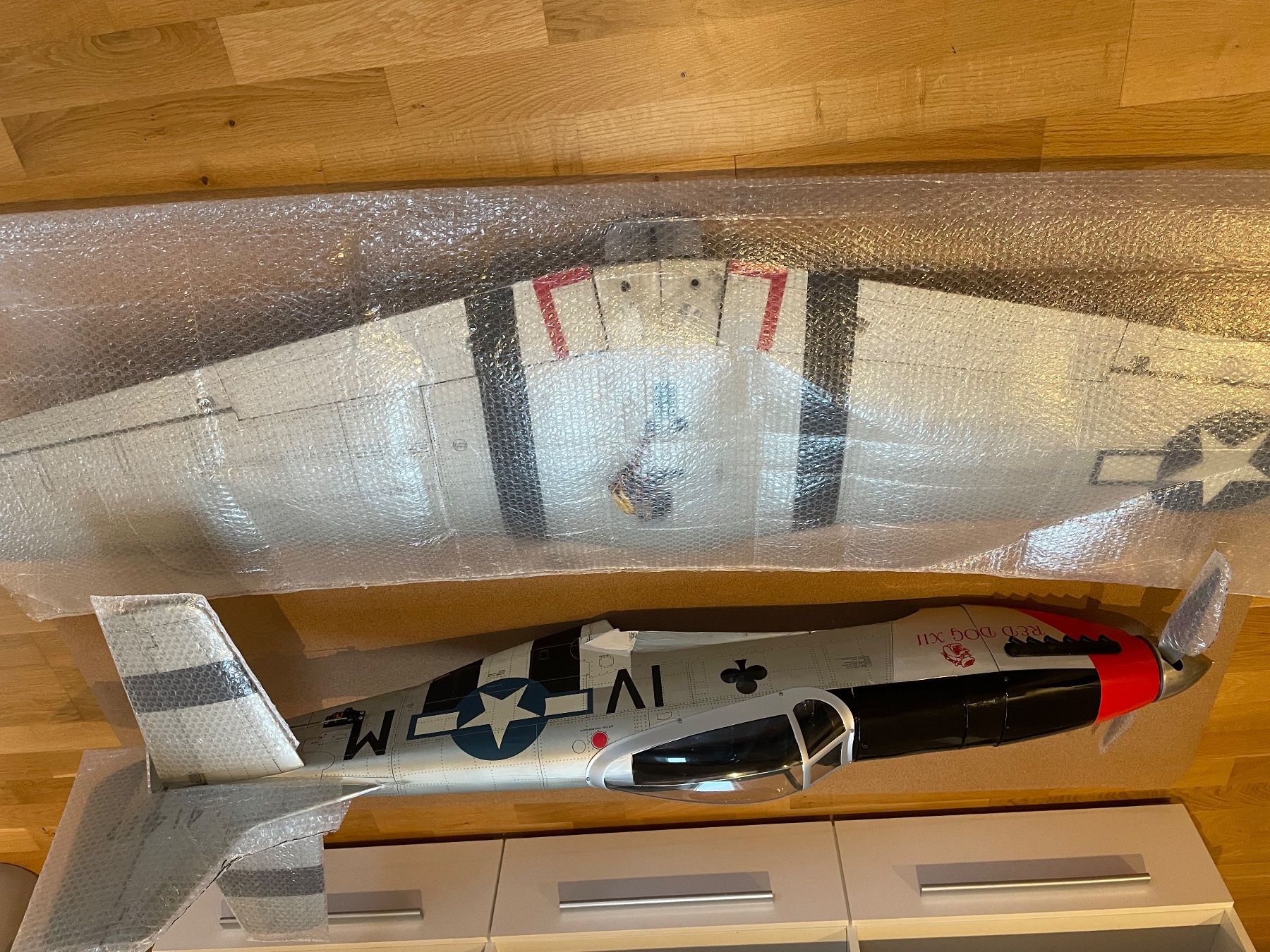 Kyosho Modellismo RC: Mustang P51 Kyosho Spw.1820 – Usato da Neftenbach venduto da CURRAT1 7