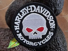 Patch Harley Davidson Skull