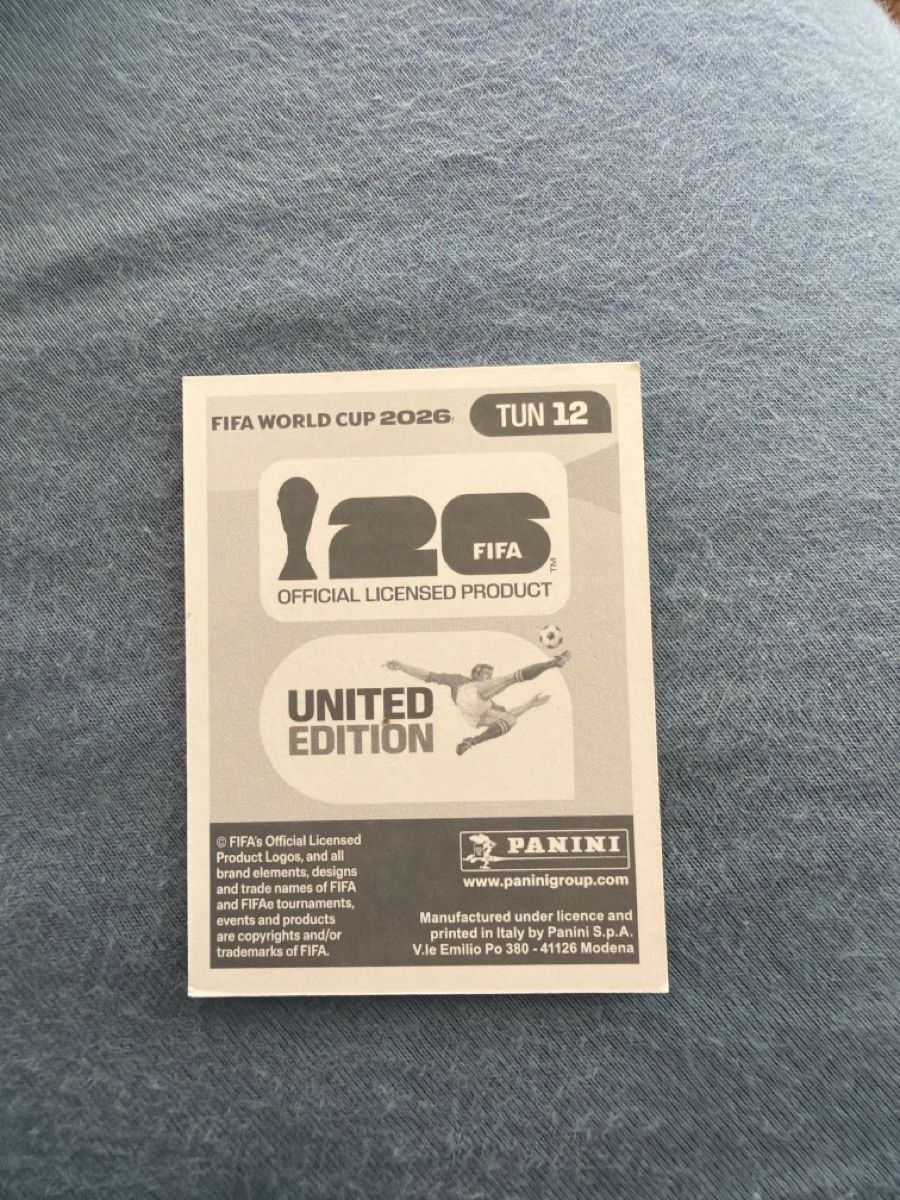 Panini Sammelbilder & Trading cards: Panini WM Sticker TUN 12 – Neu und originalverpackt aus Aarau von Tam6 1