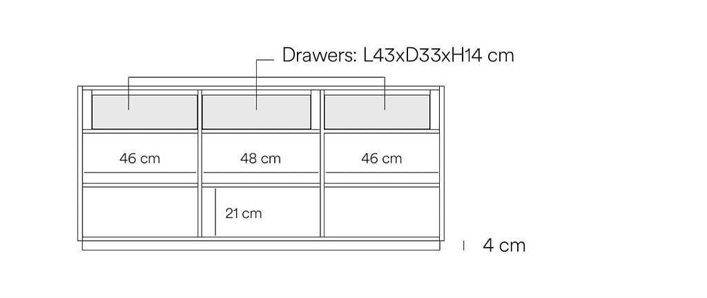 Commodes: Teulat Doric Sideboard 3d3dr schwarz – Neuf avec emballage d'origine à Küsnacht ZH par AnaPP 4