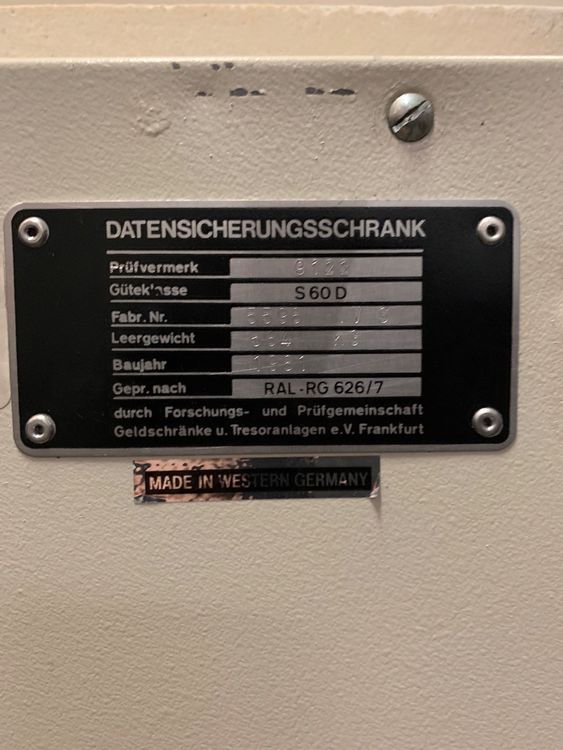 Lampertz Tresor | Kaufen auf Ricardo