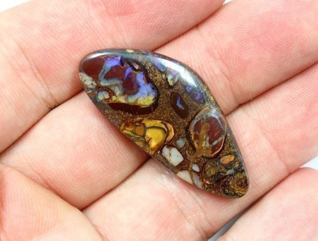 Pietre preziose: Australischer Boulder Opal 35.90Cts. – Usato da Bern venduto da Grindelwaldaus 4
