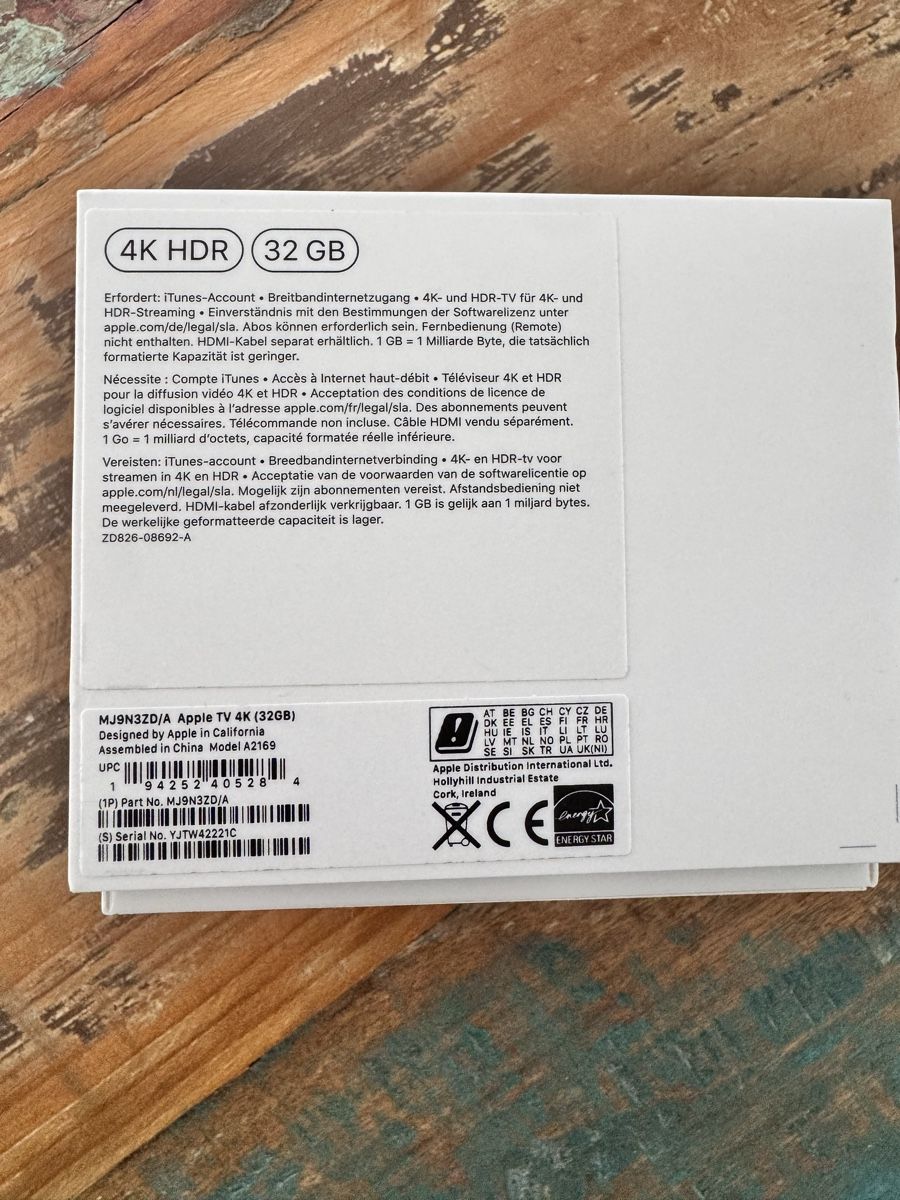 Apple Sistemi audio & multimediali: Apple TV 4K 32GB – Usato da Eschlikon TG venduto da michelleblueee 3