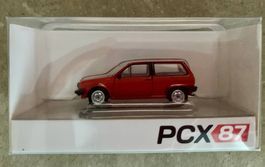 VW Polo 2 rot Steilheck 1:87 von PCX87