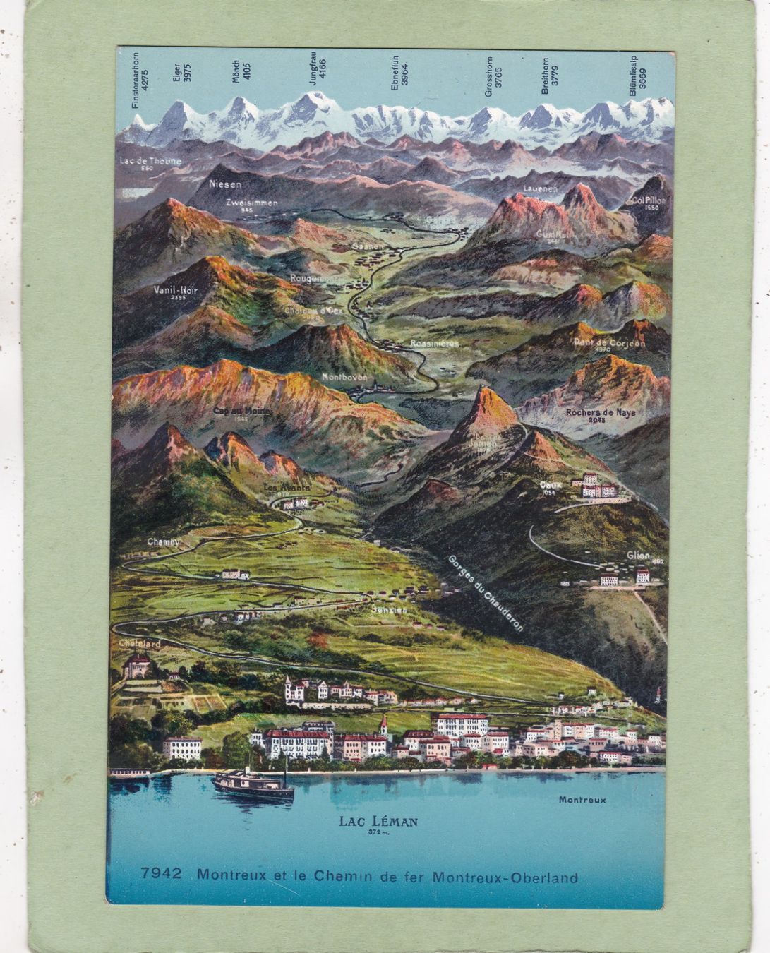 Cartes postales: Montreux – D'occasion à Herisau par Lisegrat2008