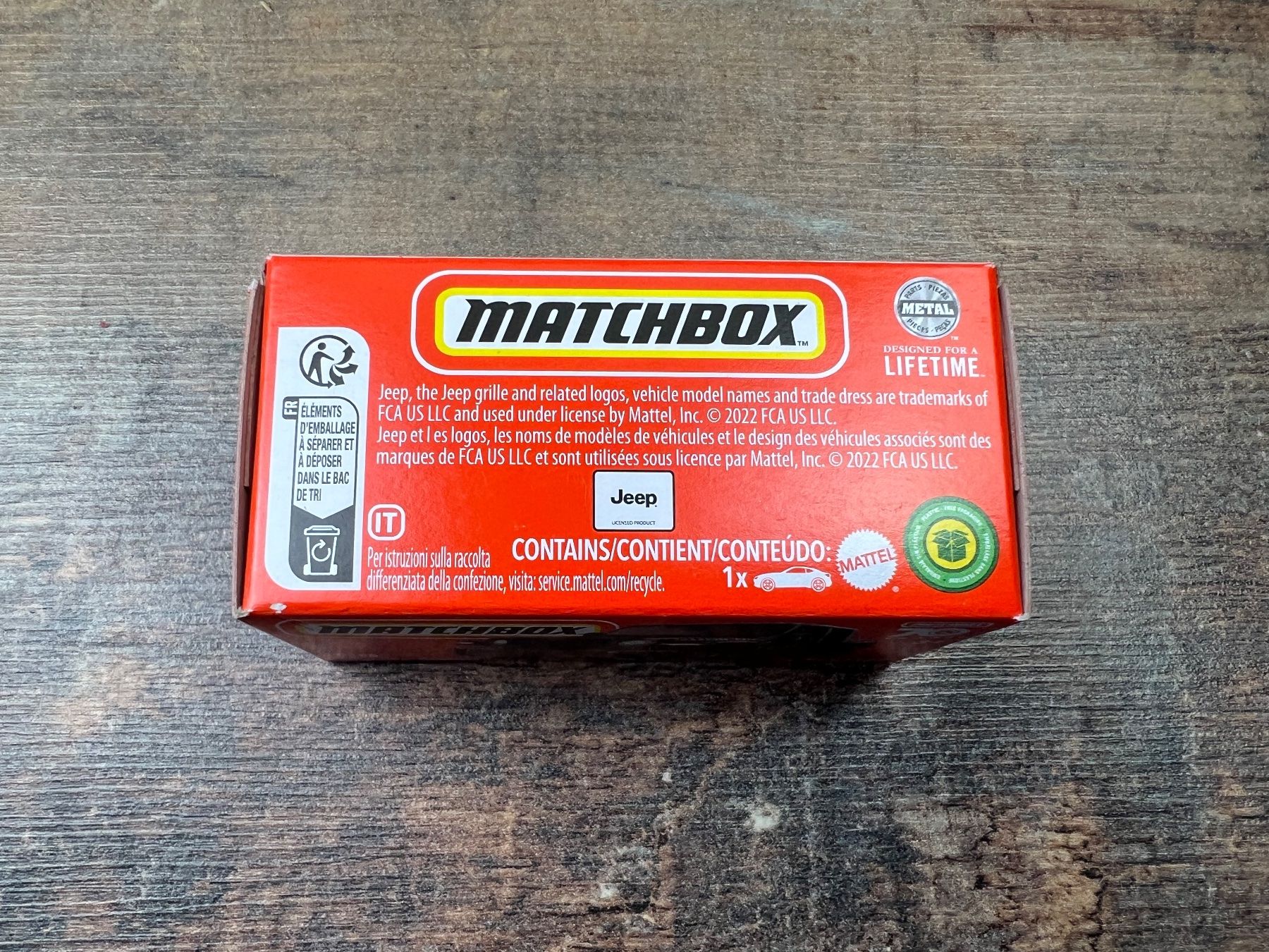 Matchbox Modellautos: Matchbox Auto 70 Years edition 20 JEEP GLADIATOR 41/100 – Neu und originalverpackt aus Hallau von R.R.91 1