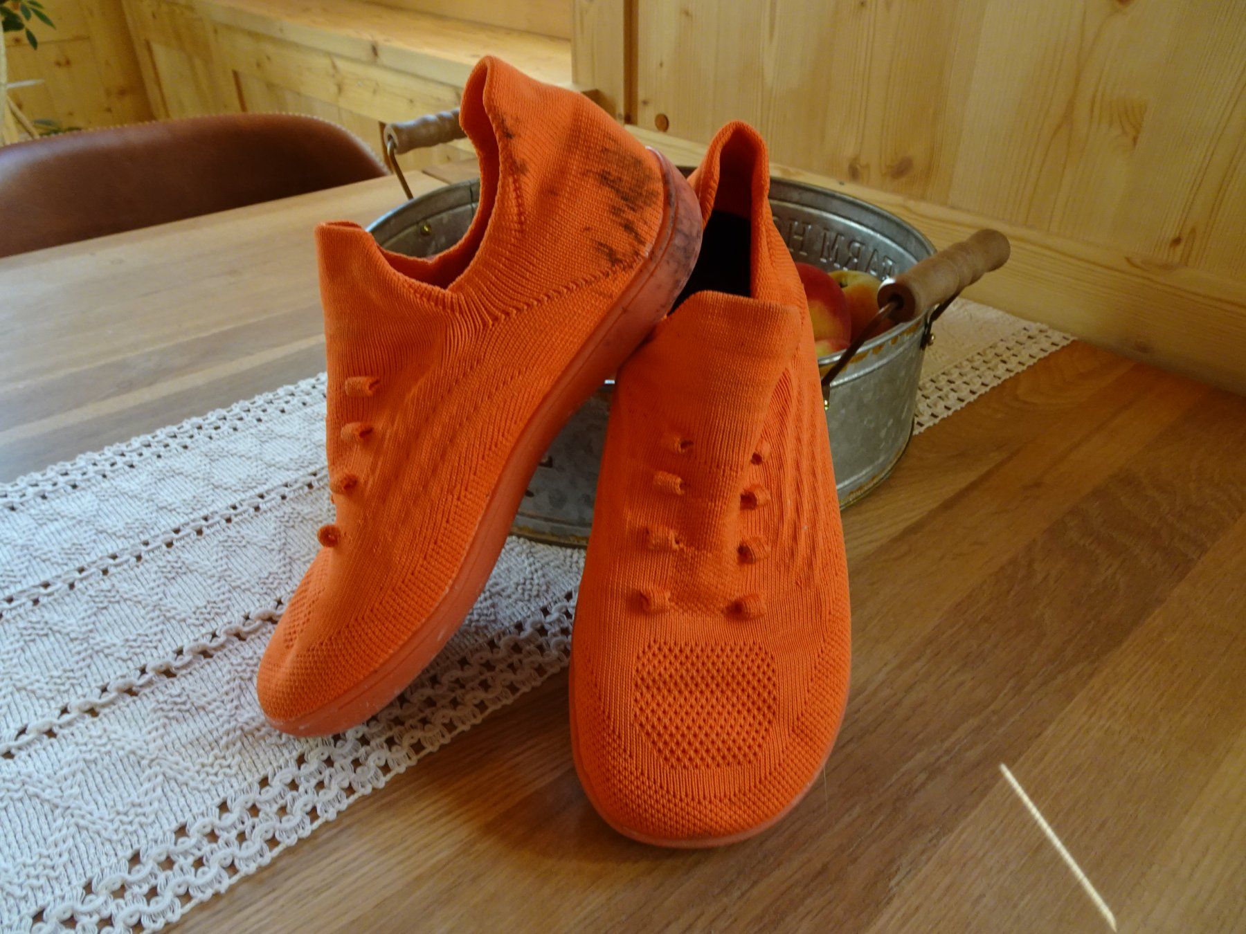 Damenschuhe: Barfussschuhe uni orange  Gr. 36 - 226468 – Neu (gemäss Beschreibung) aus Küssnacht am Rigi von Schuhe-Secondhand5 6