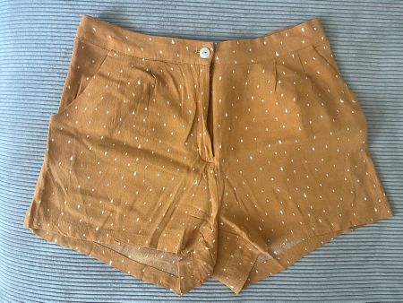 Shorts senfgelb gepunktet