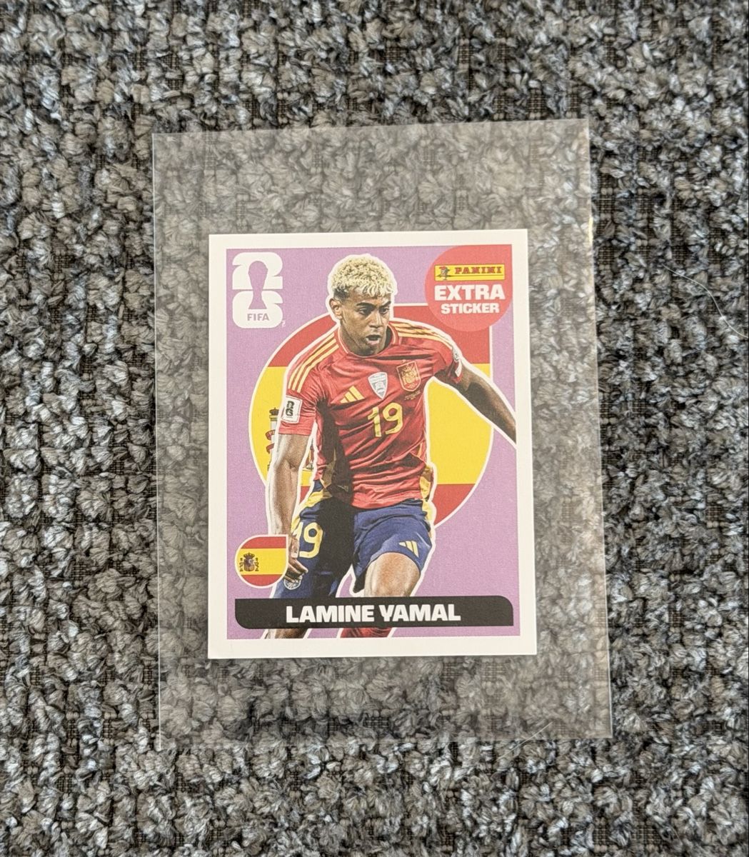 Panini Carte collezionabili: Extra stickers - Yamal violet  – Usato da Bouveret venduto da jad_yp2v