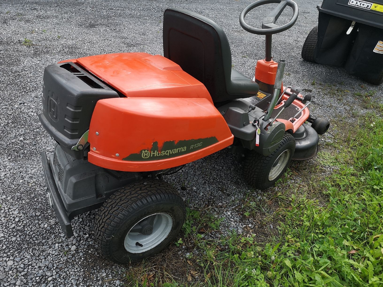 Husqvarna Tagliaerba: Husqvarna Rider Rasentraktor – Usato da Unterseen venduto da 34unterseen34 2