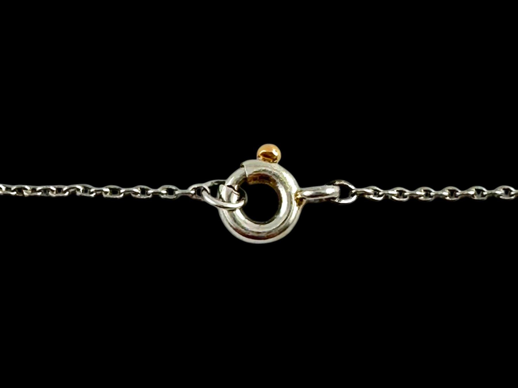 Catenine: Jugendstil Diamant - Lavalière - Collier, um 1915 – Usato da Zuzwil SG venduto da artimmo 6