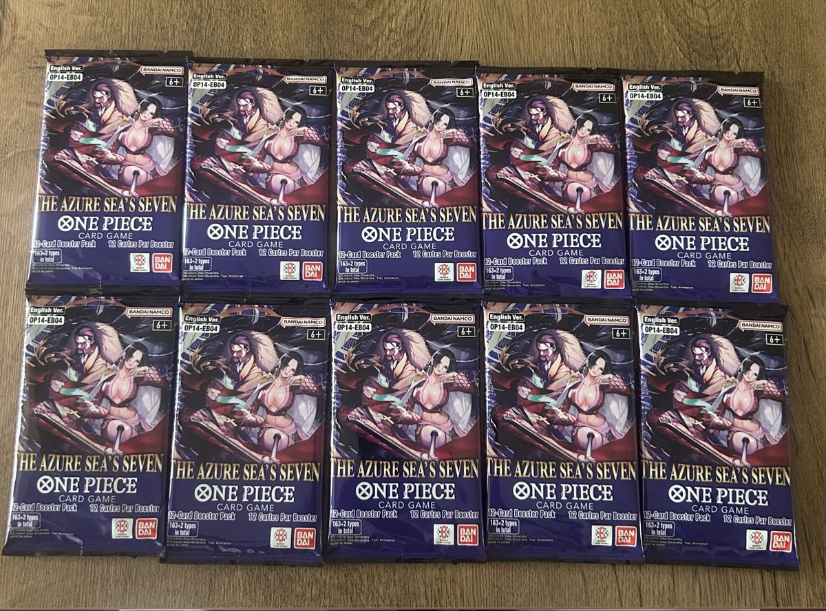 Bandai Sammelbilder & Trading cards: 10 OP-14 Booster Packs – Neu und originalverpackt aus Bern von LucasK