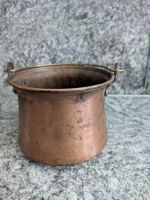 Kupfertopf mit Henkel, Antik, guter Zustand