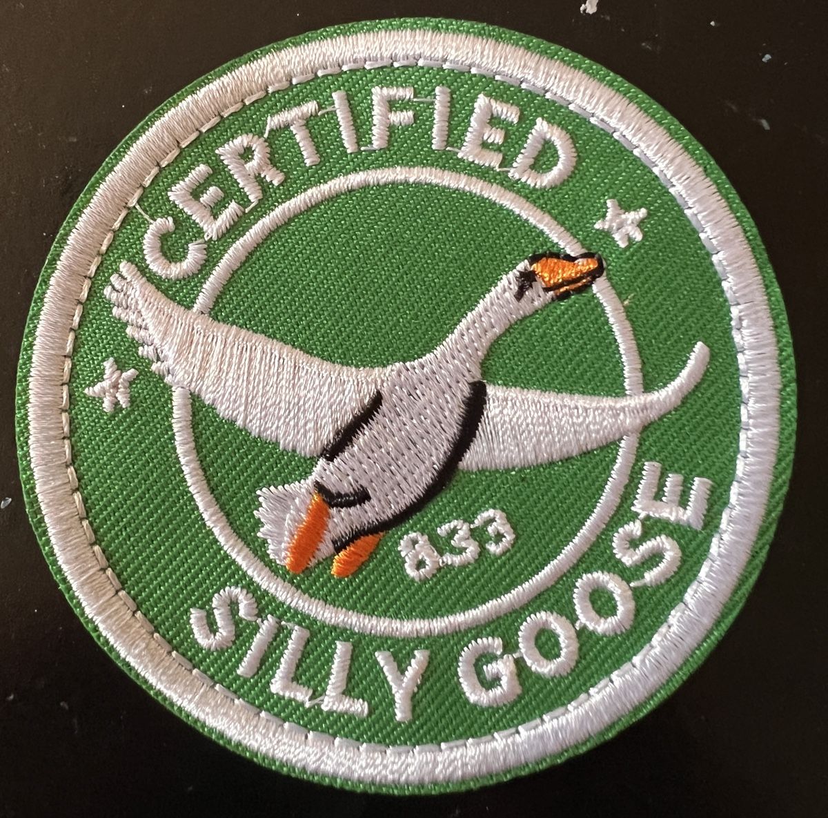 Toppe: Patch "Certified Silly Goose" - neuf pour la collection! – Nuovo (secondo la descrizione) da Grandson venduto da RioDeltaLima