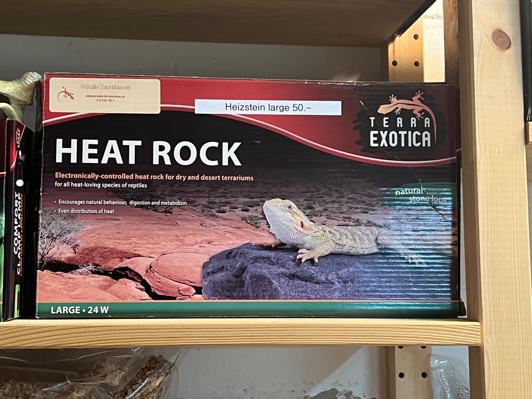Radiatori: Heat Rock Heizstein 24 W – Nuovo e nell'imballaggio originale da Arch venduto da terrarienbau