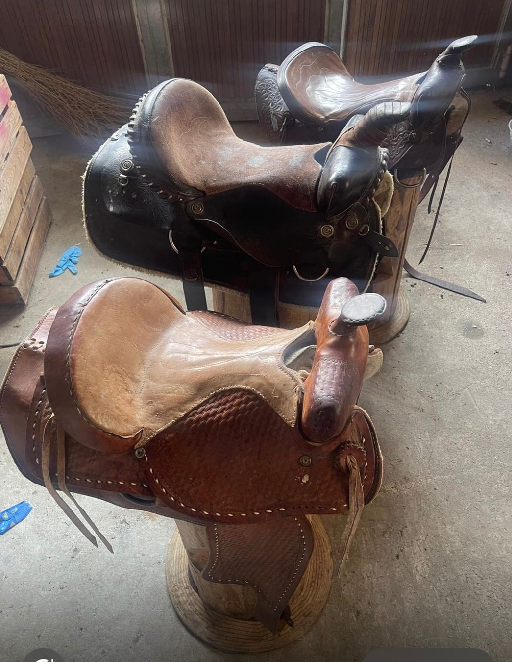 Seggioloni: Barhocker Western mit orig.Westernsättel – Usato da Rüegsbach venduto da Wazzoo 3