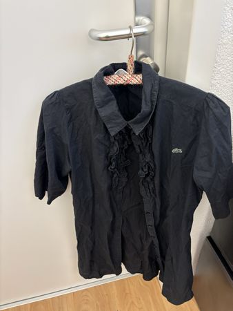 Bluse Lacoste schwarz Gr. 36