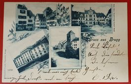 Gruss aus Brugg 1901