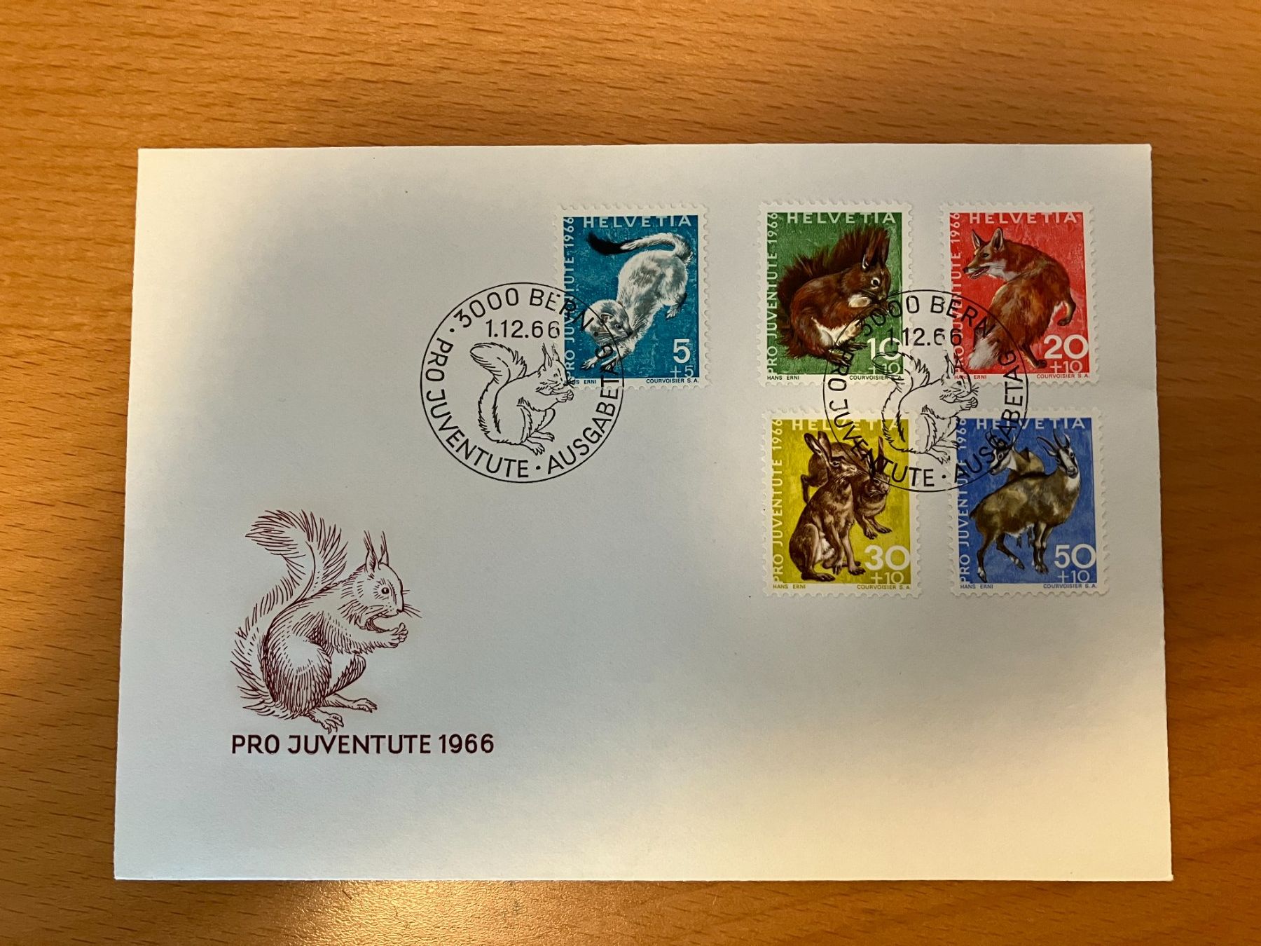 Tutti i francobolli: CH FDC Pro Juventute 1966 – Usato da Koblenz venduto da Markenhimmel