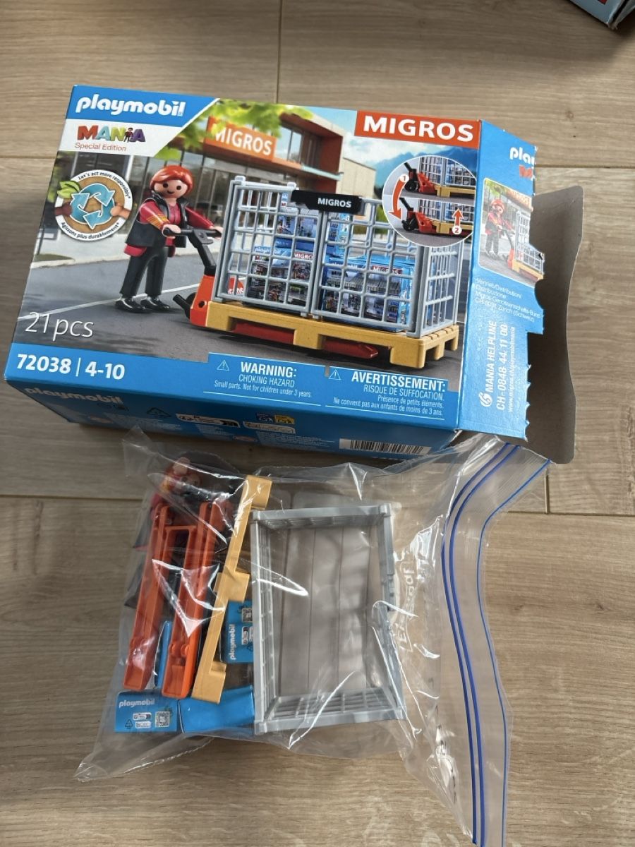 Modellbausätze & Standmodelle: Playmobil Migros 72038  21 pieces – Gebraucht aus Genève von vqu_m2sm 1