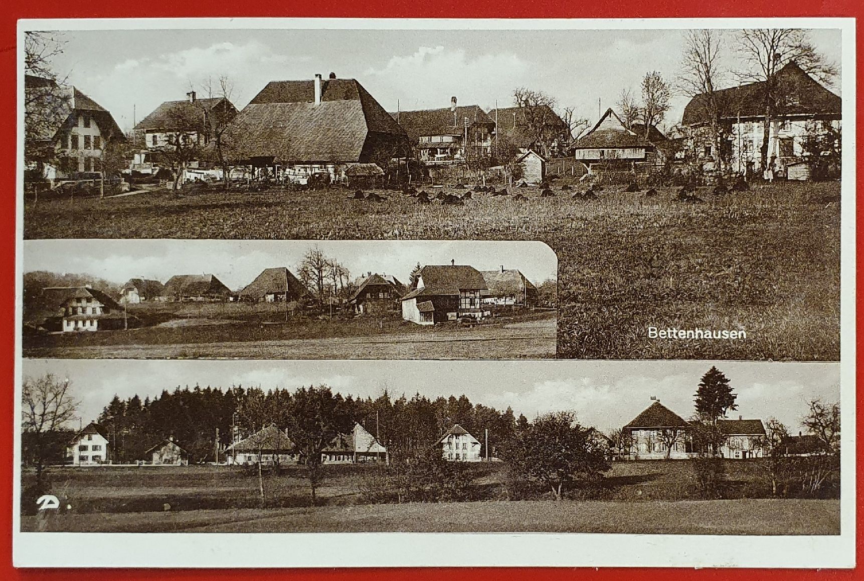 Ansichtskarten: Bettenhausen 1932 – Gebraucht aus Kreuzlingen von Rschweiz1