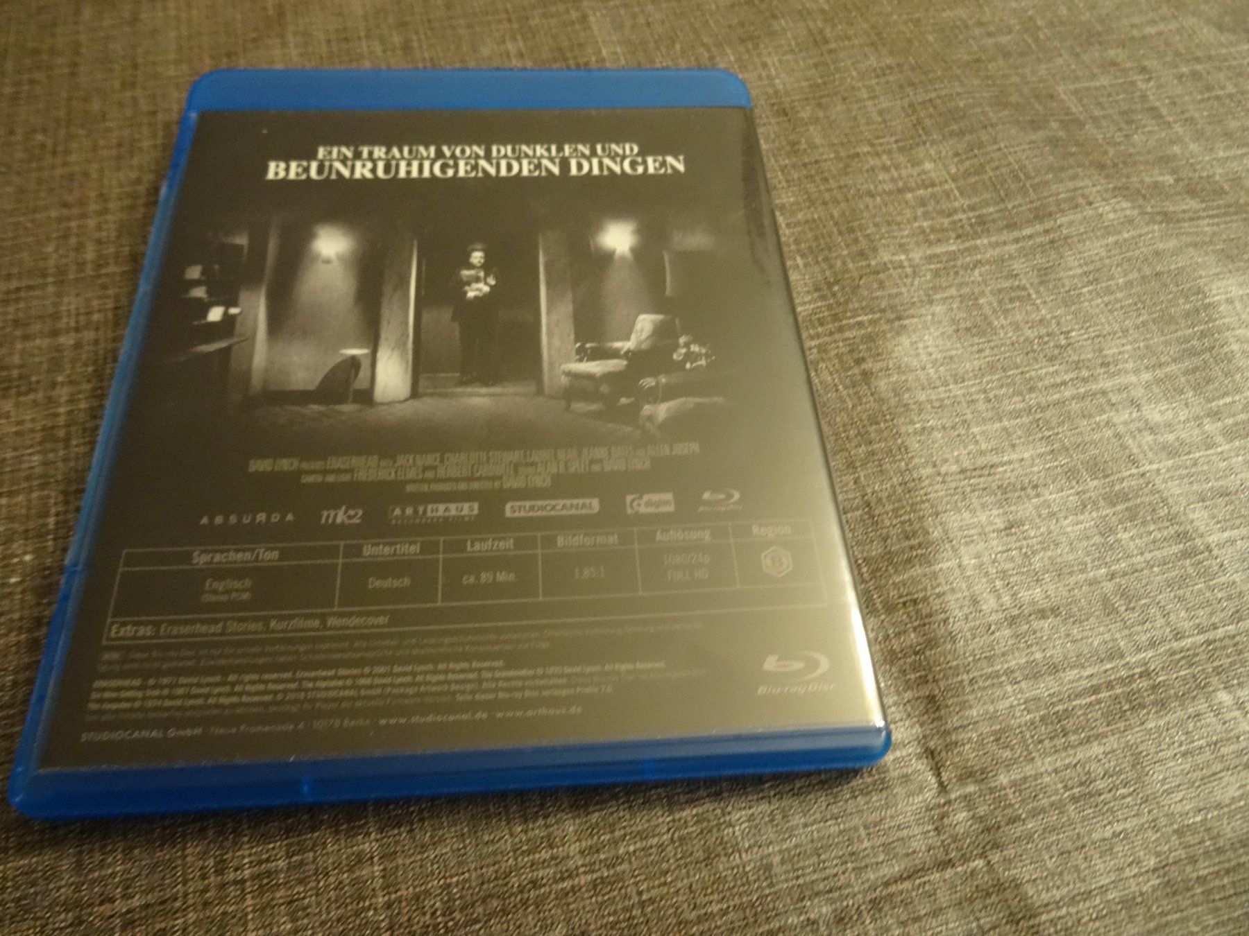 Tous les DVDs: Eraserhead Blu-ray – D'occasion à Olten par Disc-Verkauf 2