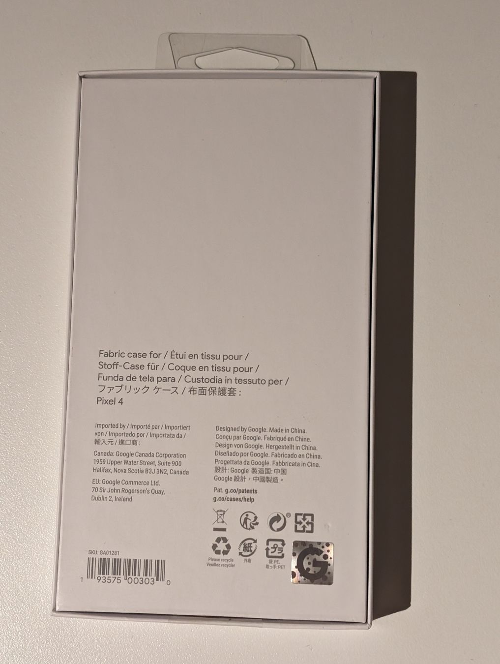 Google Cover & Protezioni schermo: original cover Google pixel 4 – Usato da Zürich venduto da cos_j57v 6