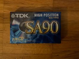 Musikkassette TDK SA90 Type II