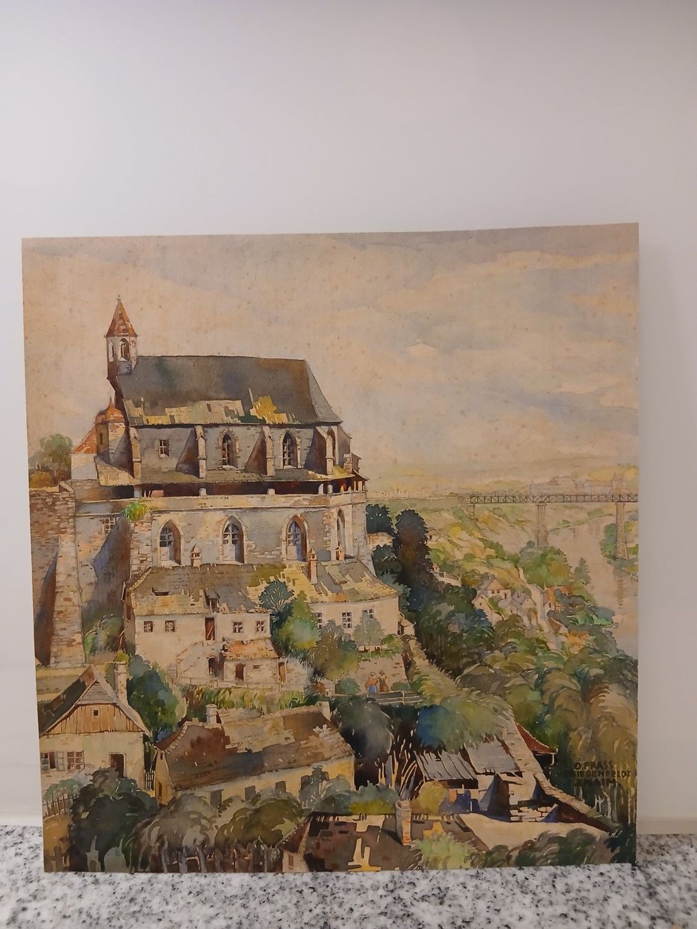 Dipinti: Aquarell Friedensfeldt – Usato da Wald ZH venduto da mar_5nsl