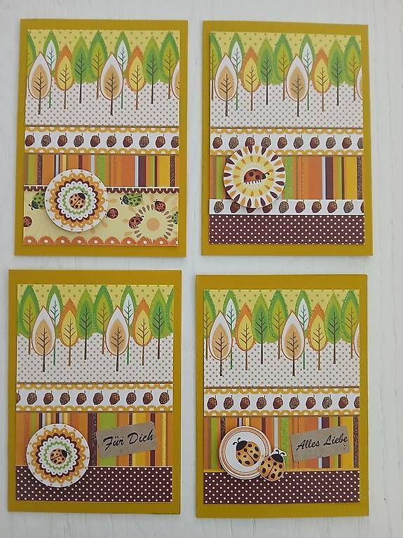 Cartes: Karten Herbst Stück 2.00 – Neuf avec emballage d'origine à Flawil par August023