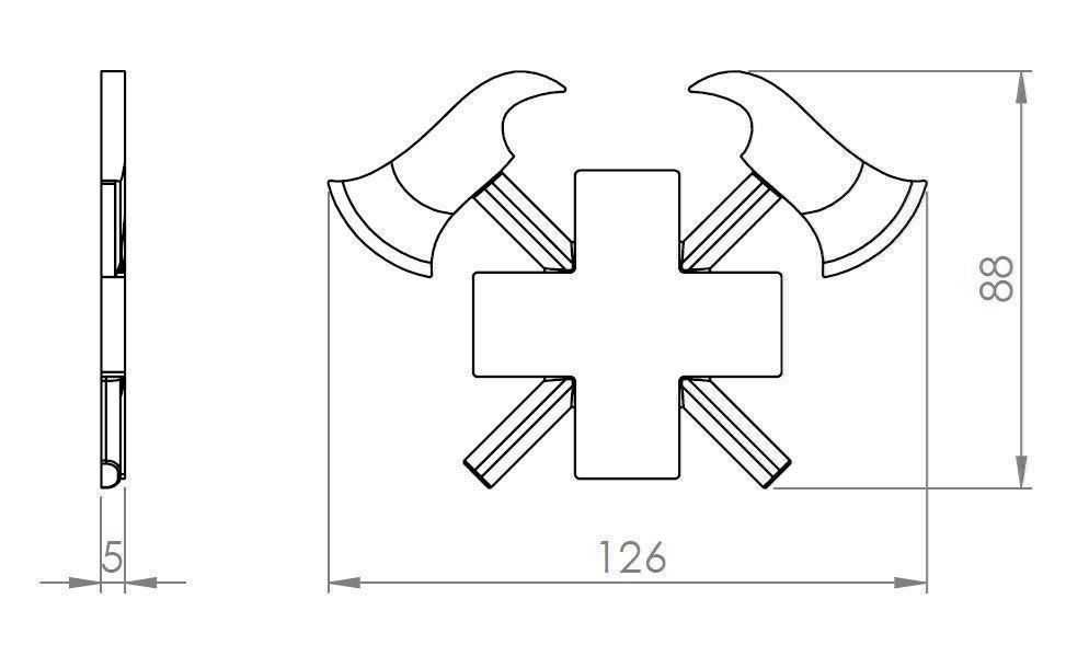 Insegne: Feuerwehr Autokreuz – Nuovo (secondo la descrizione) da Arth venduto da SKW 3